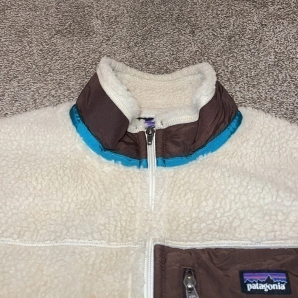 Patagonia Classic Retro Vintage‎ Deep Pile Fleece Vest Size XL